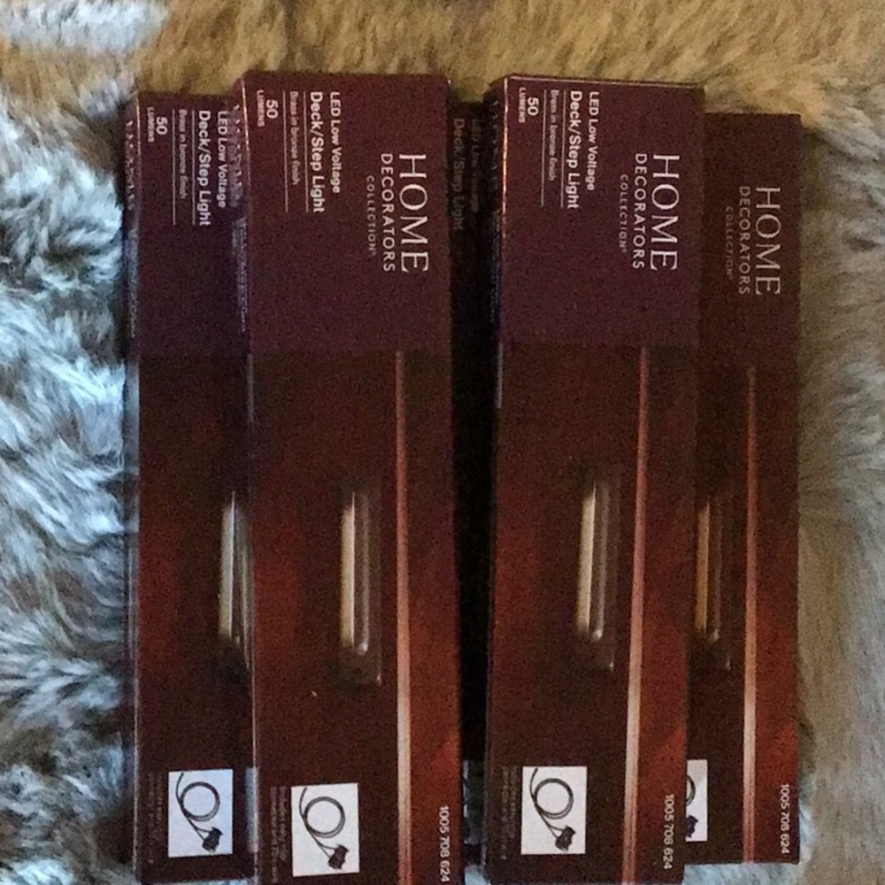 LED Dark Bronze Step Light 6pk